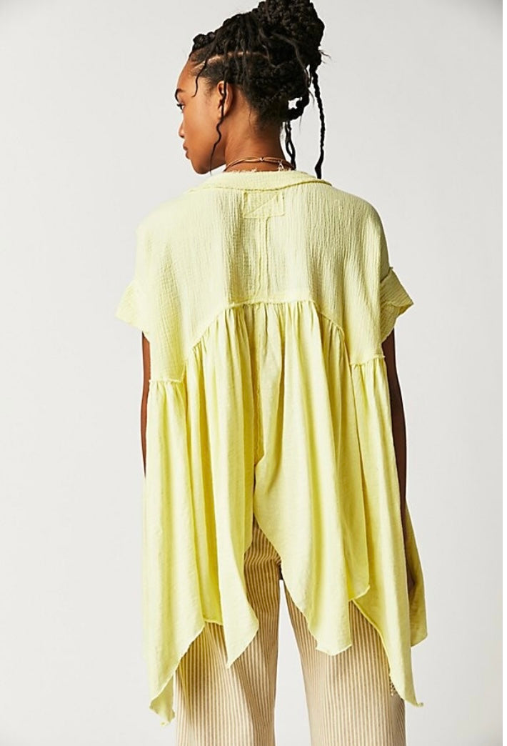 Free People Sugar Rush Babydoll Top