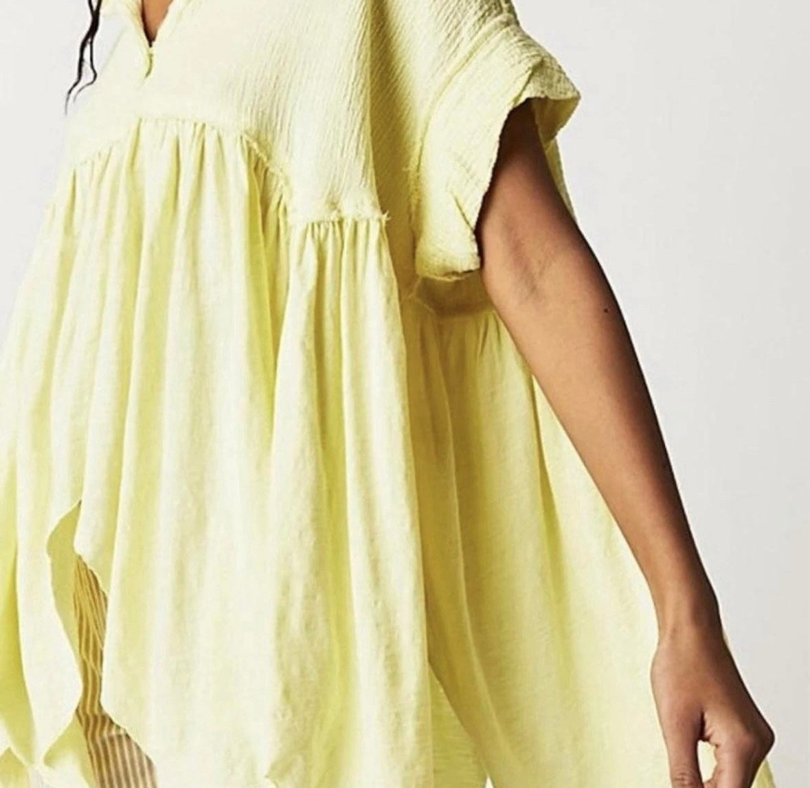 Free People Sugar Rush Babydoll Top