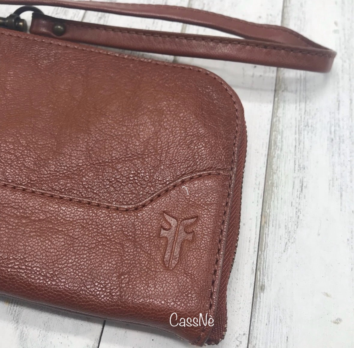 FRYE Melissa Leather Wristlet