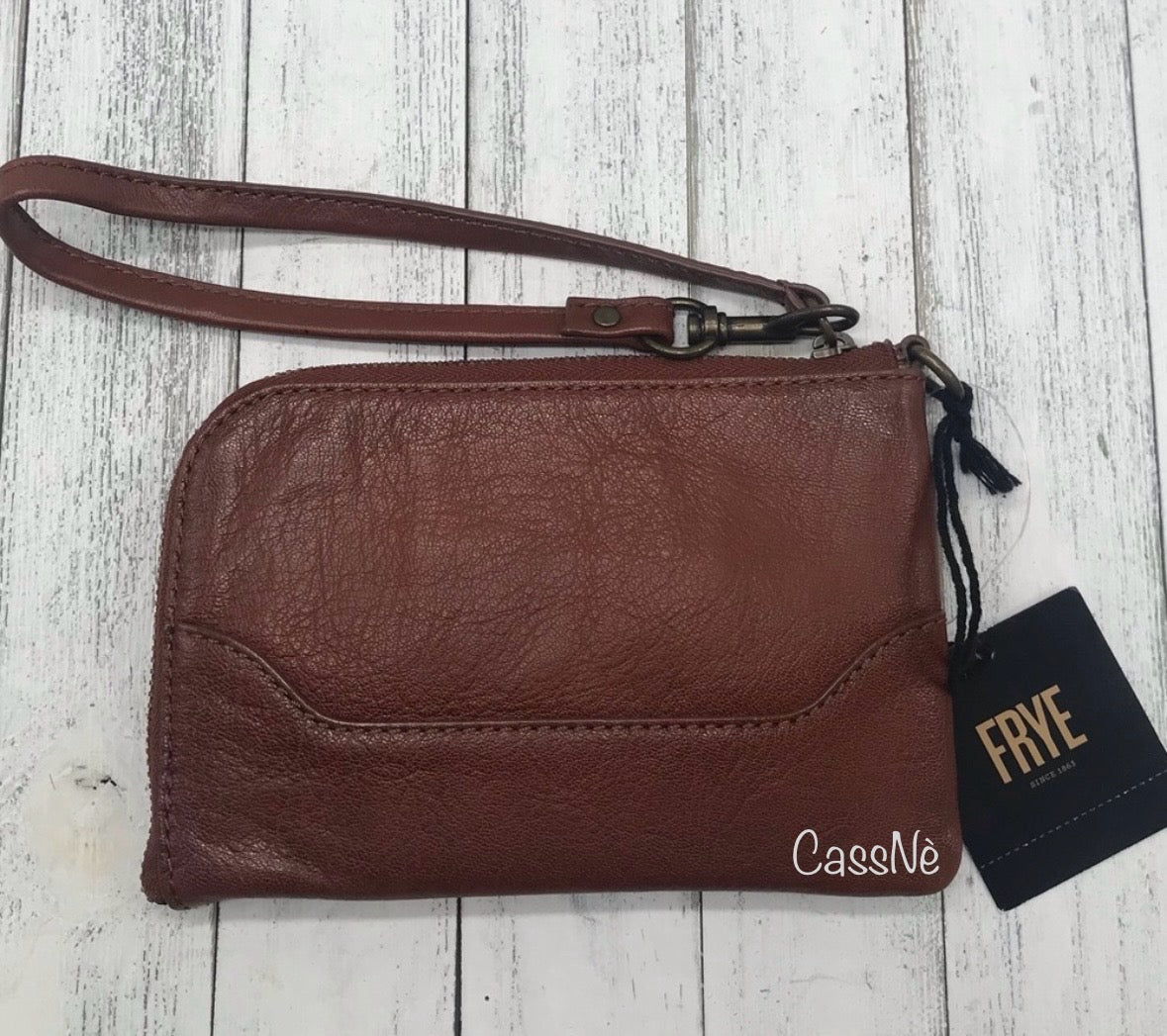 FRYE Melissa Leather Wristlet